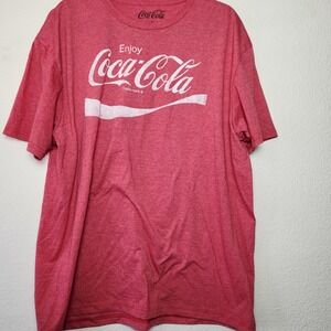 Coca-Cola red basic short sleeve t-shirt Womens XL‎